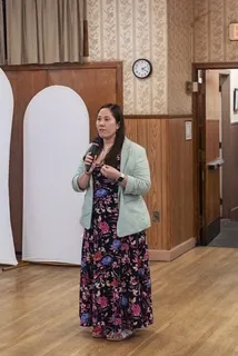 One of our amazing speakers Valerie Abrigo-Rivera